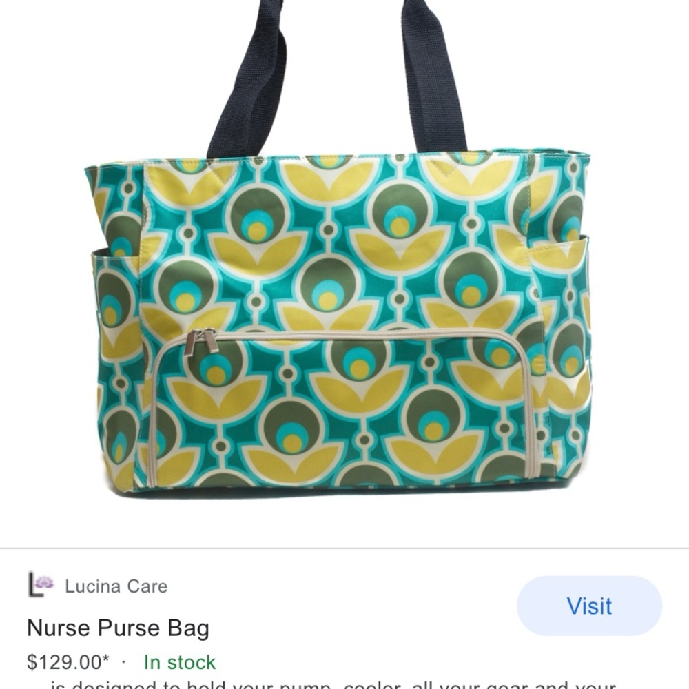 Nurse Purse pump bag!